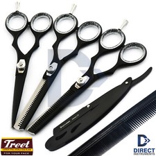 Professional Hair Cutting Kit Thinning Scissors Barber Shears Hairdressing Razor