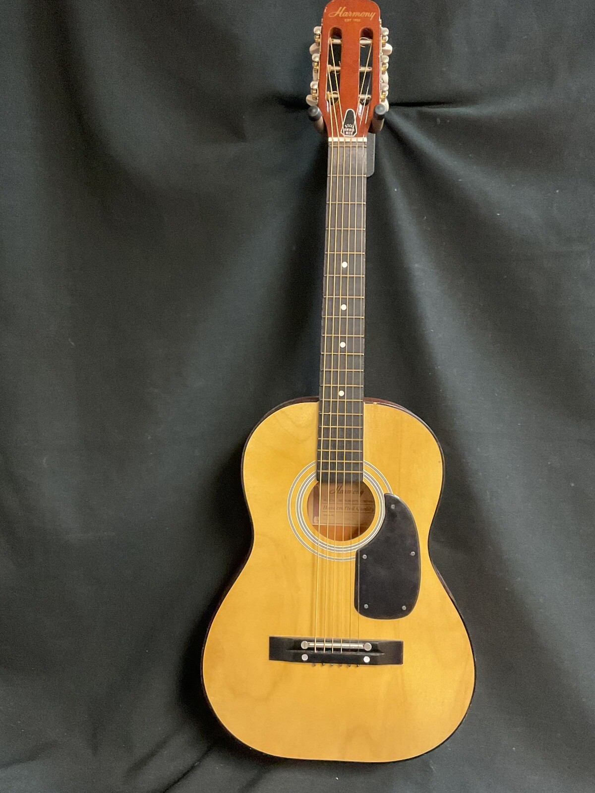 Vintage Harmony H5422 Parlor Guitar 6 String Acoustic eBay