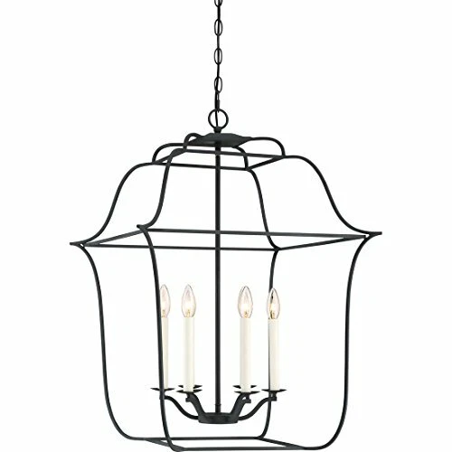 Quoizel Six Light Chandelier GLY5206BA, Extra Large, Royal Ebony - Picture 1 of 1