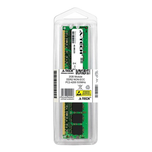 2GB DDR2 PC2-4200 533MHz DIMM (Kingston KTA-IMAC533/2G Equivalent) Memory RAM - Picture 2 of 2