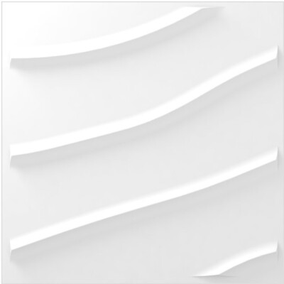 12 Tiles 3D Wall Panels PVC Tiles Textured Bricks Art Design 19.6'' x 19.6''