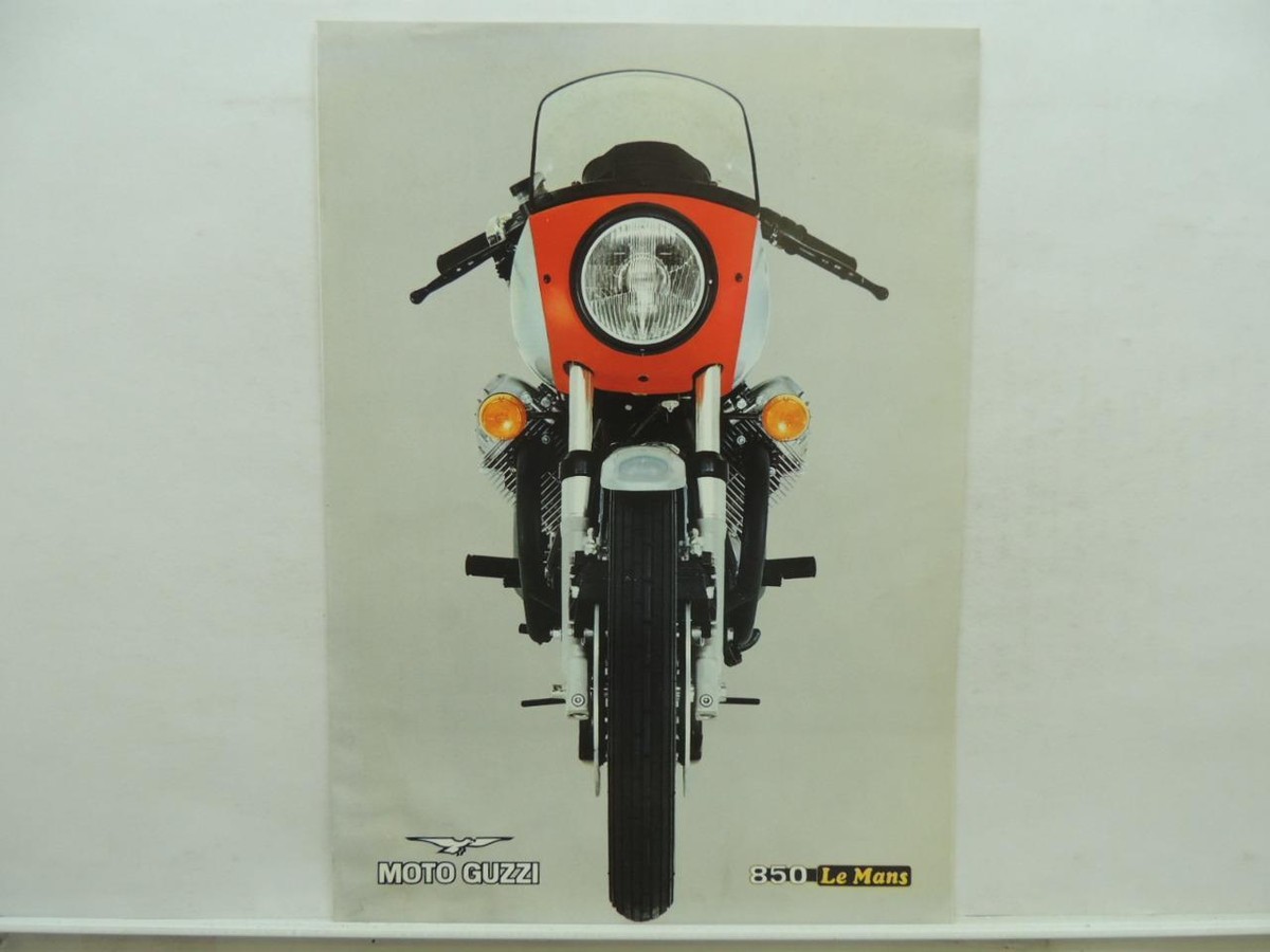 Moto Guzzi 850 Le Mans Motorcycle Brochure Specifications L9570 | eBay