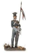 British Lancer 17th Regiment Crimea 54mm Painted Tin Toy Soldier Pre-Sale  Art