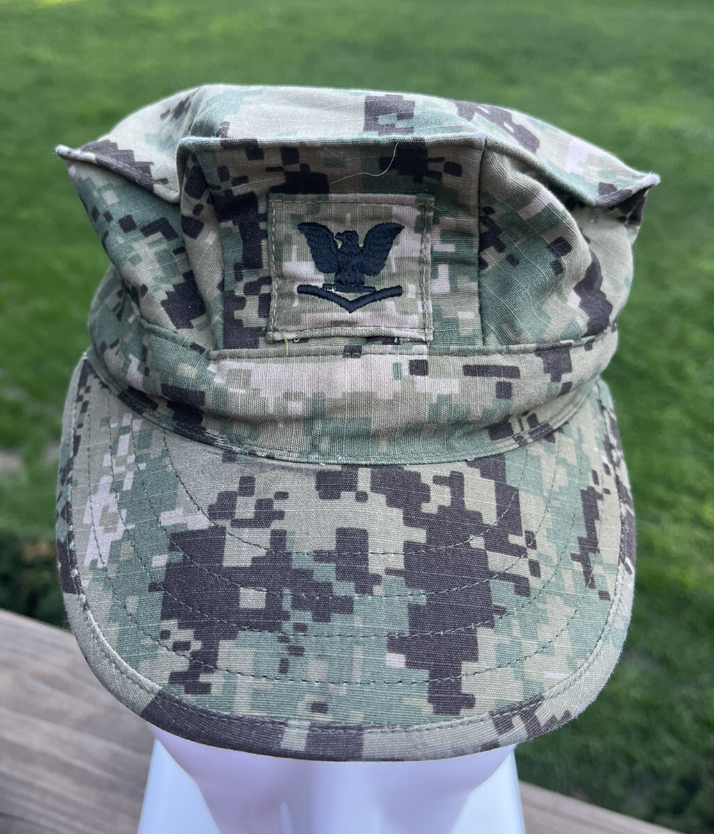 デッドストック　60s 米軍　実物　US NAVY CAP X−LARGE ⑤ Deadstock 1960s USN Utility Cap – Broadway & Sons