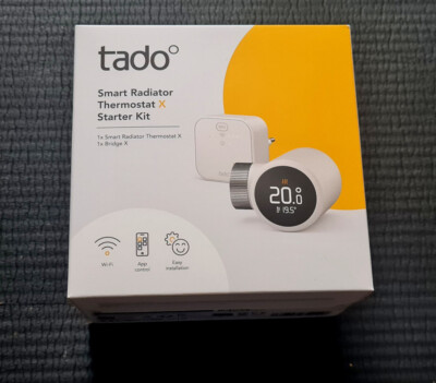 NEU: Tado Starter kit Smart Radiator Thermostat X OVP unbenutzt