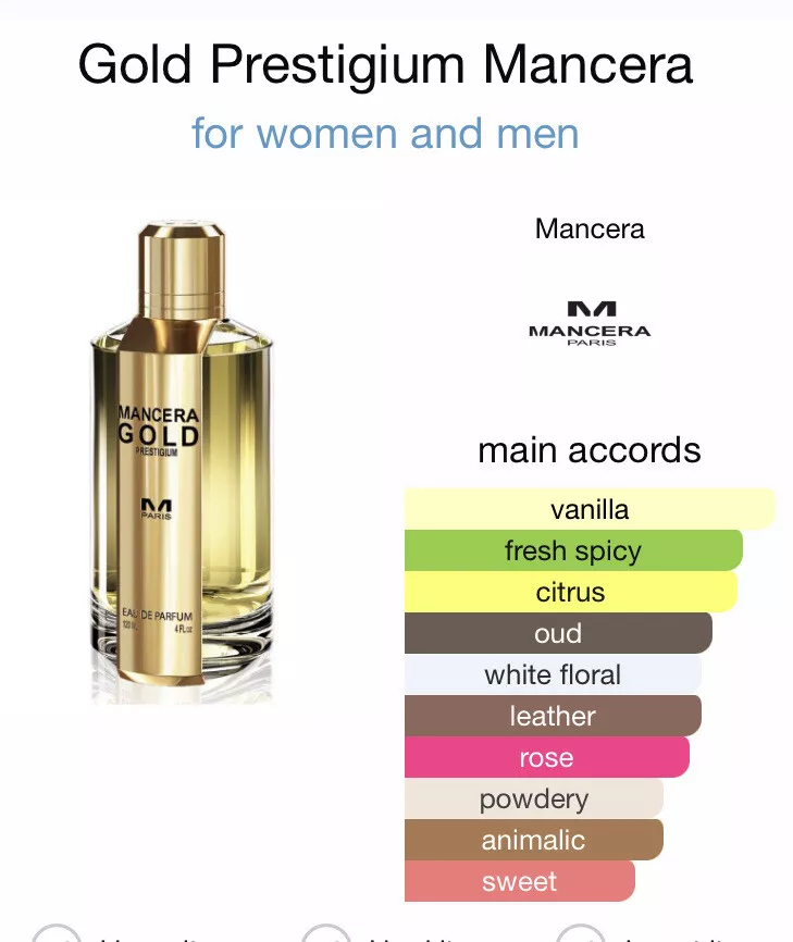 Mancera cheap gold prestigium