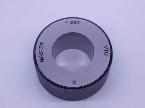 1.3000 CL X MASTER PLAIN BORE RING GAGE 1.2969 +.0031 1 19/64 33 mm 1.300 CHECK