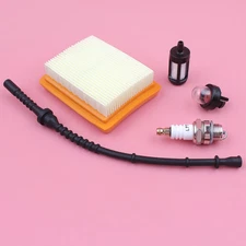 Air Fuel Filter Line Hose Primer Bulb For Stihl FS120 FS200 FS250 FS300 FS450