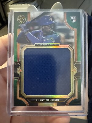 2024 Topps Triple Threads Ronny Mauricio Rookie Jumbo Patch 06/27 Game-Used Mets