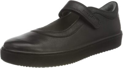 Superfit Mädchen Heaven Sneaker Ballerinas Halbschuhe, Schwarz, EUR 29