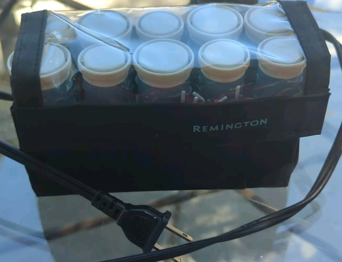 Vintage Vidal Sassoon Remington Hot Rollers JetSetter 05 Rollers Curlers  Case