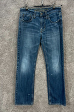 American Eagle Jeans Mens 28X30 Blue Distress...