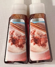 Cinnamon Heaven Vintage Bath & Body Works Foaming Soap RARE Lot Of 2 Free Ship!