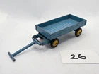 VINTAGE DINKY TOYS # 105C FOUR WHEEL HAND TRUCK CART DIECAST MODEL 1948 BLUE