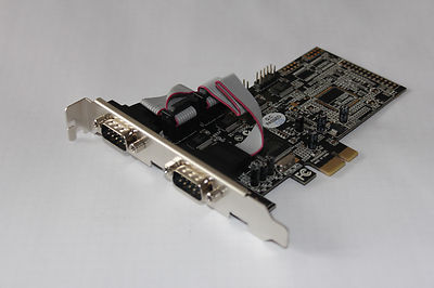 4 Port Seriell RS232 Schnittstellenkarte mit 16550 UART PCI Express Startech