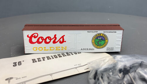 HO Roundhouse Coors Billboard Reefer #5425 Kit-3129 HO518 - Picture 2 of 7