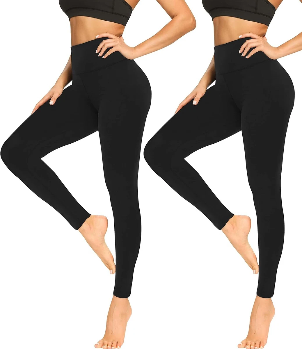 Soft Leggings for Women - High Waisted Tummy Control No See Through Workout  Yoga