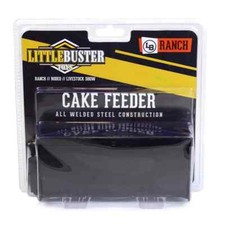 Little Buster Toys Black Metal Cake Feeder 1:16 Scale