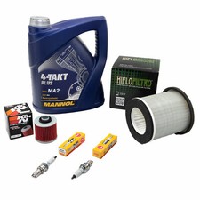 Wartungspaket für Yamaha TDM 850 1991-2001 Öl 4L Luftfilter+Ölfilter+Zündkerzen