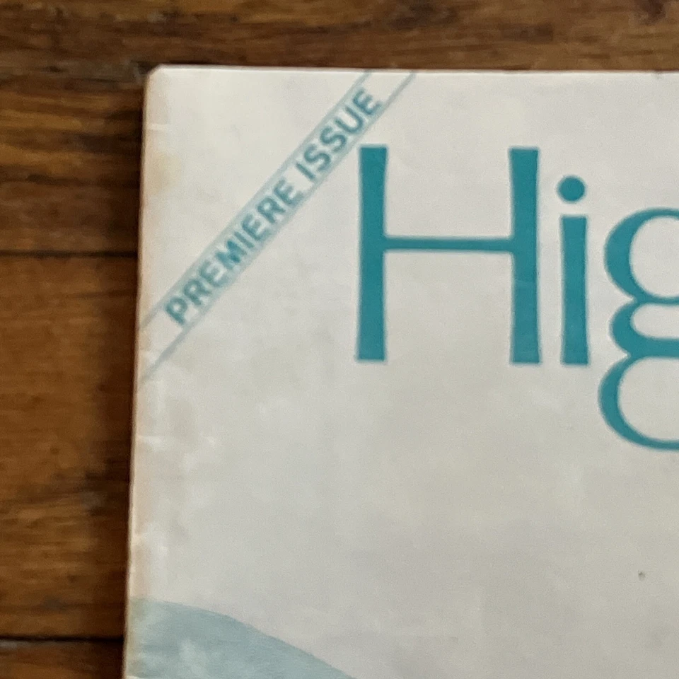 High Times Magazine #1 1974 First Issue One Dollar Excellent Condition - Image 2 of 4