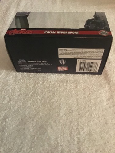 Marvel Avengers BLACK PANTHER Lykan Hypersport 1:32 Jada Metals BRAND NEW - Picture 2 of 2