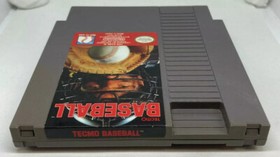 Tecmo Baseball (Nintendo Entertainment System, 1989) NES Game Cartridge Tested