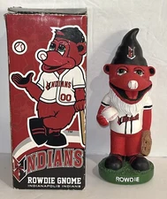 Rowdie Indianapolis Indians MILB Baseball Success Promotions Gnome Figure Mascot