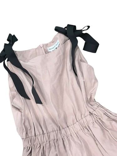 CHRISTINA ROHDE GIRL'S DRESS DUSTY ROSE LAYERED SLEEVELESS SHOULDER TIES 10 - Picture 4 of 8