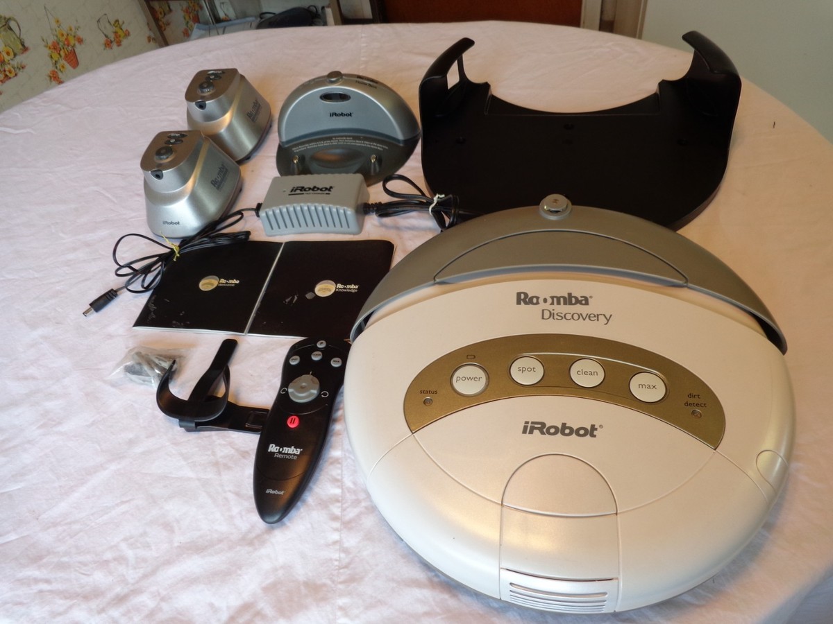 ROOMBA DISCOVERY iROBOT 4210 ROBOTIC CLEANER 853816042104| eBay