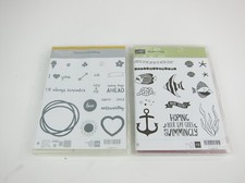 Stamping Up Stamp Set SEASIDE SHORE  MEMORIES IN THE MAKING 34pc