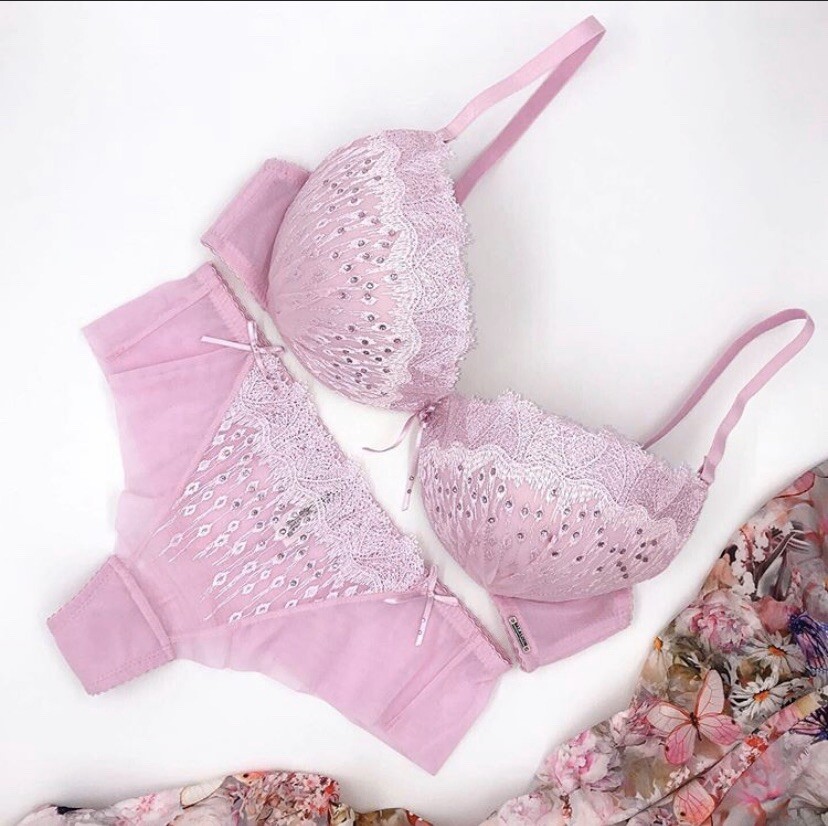 Ladies Intimate Underwear Push-up Bra Set With Panties Sexy Lingerie 32B |  eBay