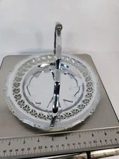 Vintage CELTIC QUALITY SILVER PLATE Candy  Dish Made in England EP on BR