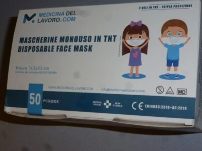 lot revendeurs   50 MASQUES ENFANT - Photo 1/2