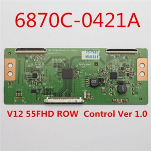 6870C-0421A V12 55FHD ROW Control Ver 1.0 T-CON BOARD for   TV tcon/  Board #A6-