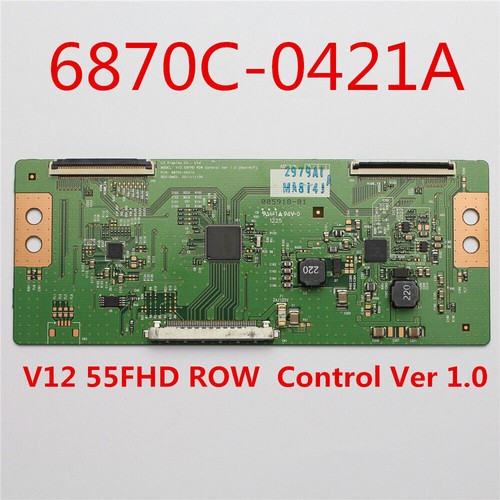 6870C-0421A V12 55FHD ROW Control Ver 1.0 T-CON BOARD for   TV tcon/  Board #A6-