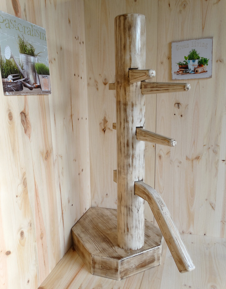 Mannequin De Bois Wing Chun 'Muk Yan Jong' - Base Fermée Pour Coin, Neuf, Idéal Pour L'entraînement De Kung-fu