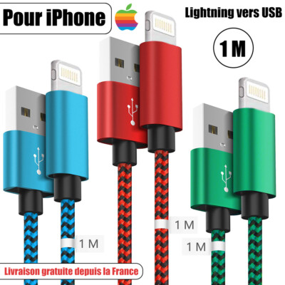 cable chargeur iphone 8 plus