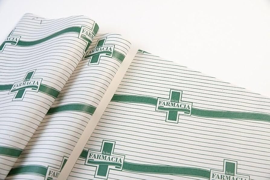 Carta Da Banco Per Farmacia | Kraft 40 G/m² | Formato 37x50 Cm | Confezione Da 10 Kg (1500 Fogli) | Stampa Personalizzabile - Foto 9
