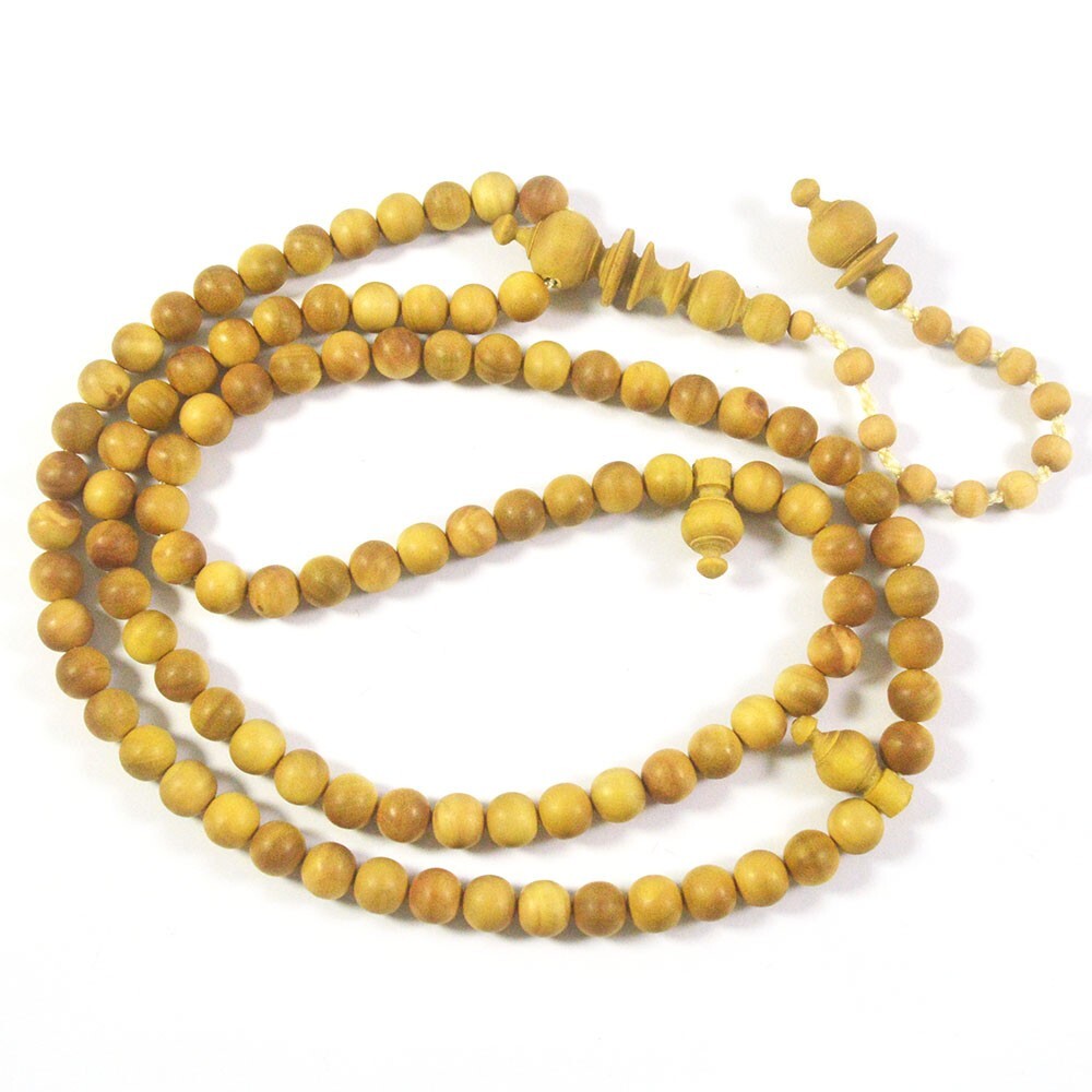 Genuine Sandalwood Islamic Prayer 99 beads Tasbih Misbaha Sibha