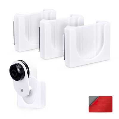 Corner Wall Mount For Yi Home 3 Pack Security Camera Adhesive Holder No Hassle