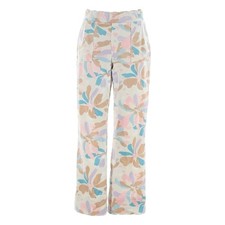 Juicy Couture Firework Floral Pebble Velour Pants XL NWT Wide Leg Lounge Y2K