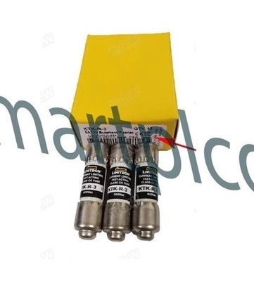 10pcs   Limitron Fuse KTK-R-3  3A 600VAC new in box #tk