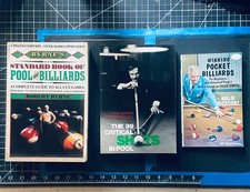 Collection of Vintage Books on Pool/ Billiards. FIRST EDITION 