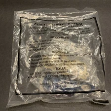 Set of 2 Avon Ring Sizers Beige and Blue Sealed Package