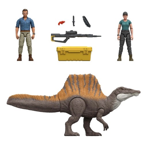 Jurassic World Rebirth - Paquete de historias con figura exclusiva de Spinosaurus - Nuevo - JW - Imagen 2 de 2