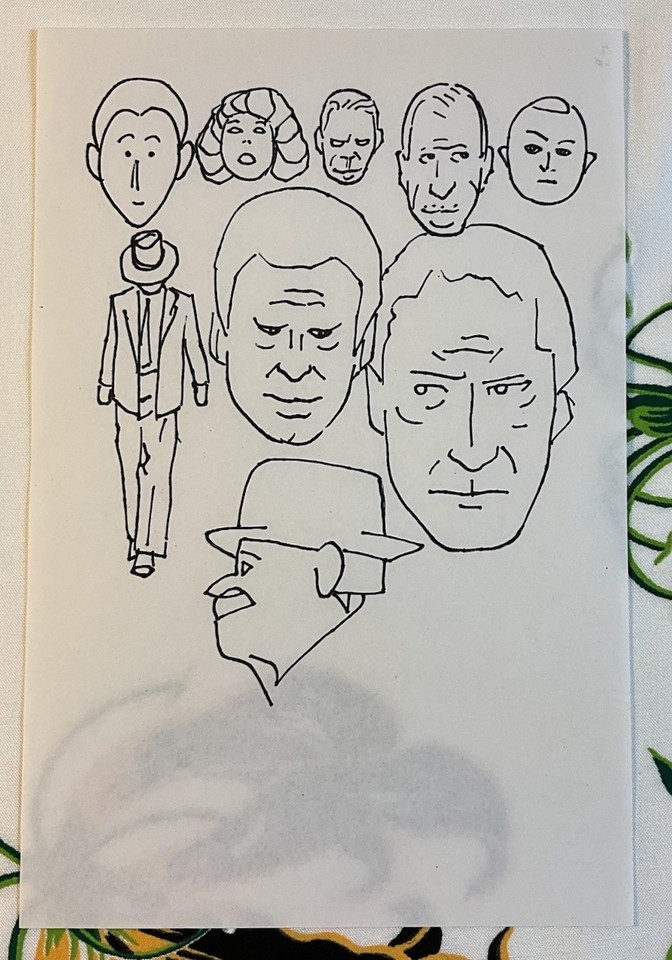 Alex Toth original sketch art Comic Art