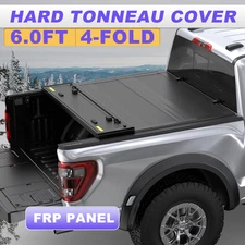 6FT Low Pro FRP+PP Hard Tonneau Cover For 2015-2025 Chevy Colorado GMC Canyon 6"