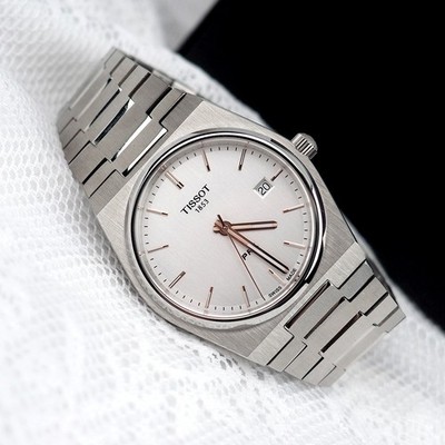Tissot PRX Silver 40mm Dial Men's Stainless Steel Watch T137.410.11.031.00