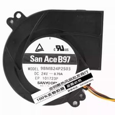 1 Pc. New 9BMB24P2S03 24V 0.70A 4Pin PWM Blower Fan