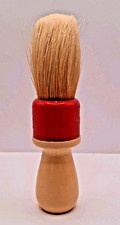 Vintage Cream And Red Handle Shaving Brush Ma...